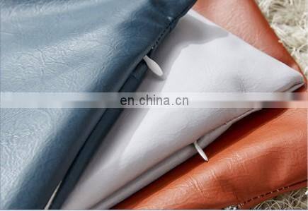 Wholesale Home Decorative Faux Leather Throw Pillow Cover Soft Cushion Cover for Sofa
