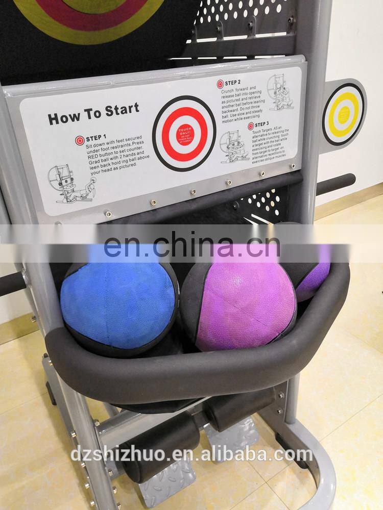 Hot sales abdominal exercise gym fitness equipment shooting machine BW812