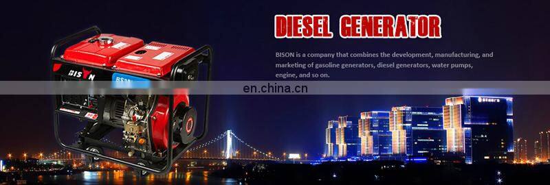 BISON China 100% copper Electric Start Diesel Power 15 kva 3 phase generator