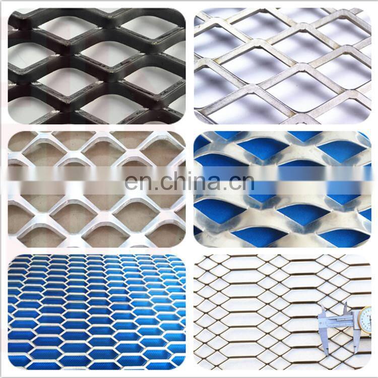 mild steel raised mesh heavy duty expanded metal
