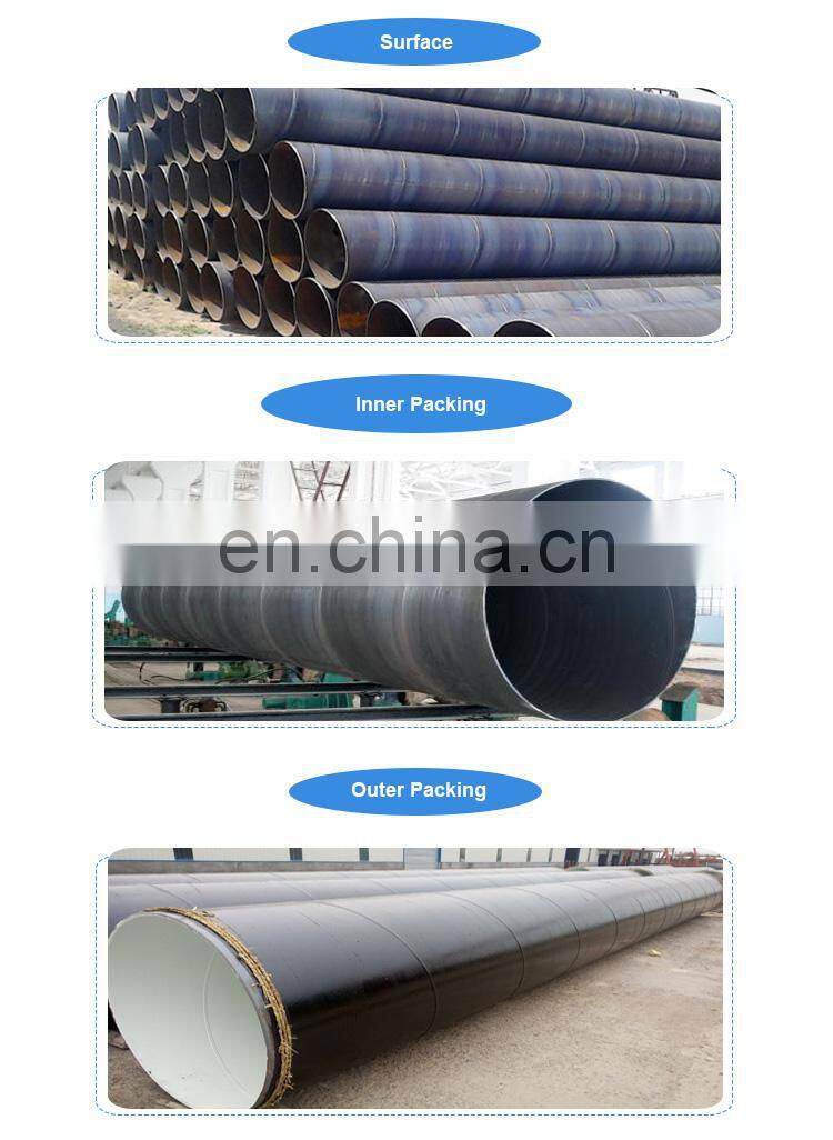 trade assurance spiral welded steel pipe/tube4 with high quality from China supplier