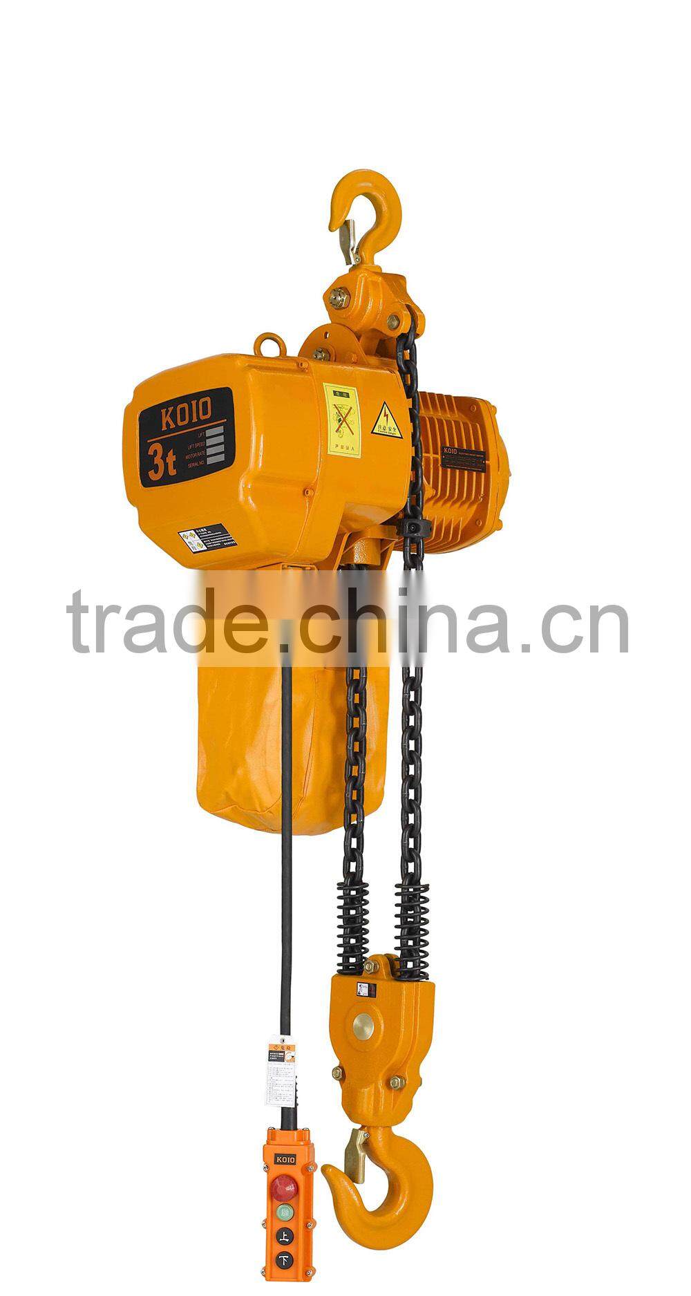 0.3ton Single Chain Type Electric Chain Hoist with Double Speed