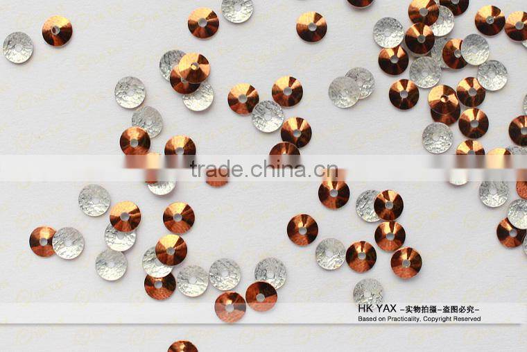 0516W fashion 3mm loose sequins round,round loose sequins for retail bag bra garment accessory