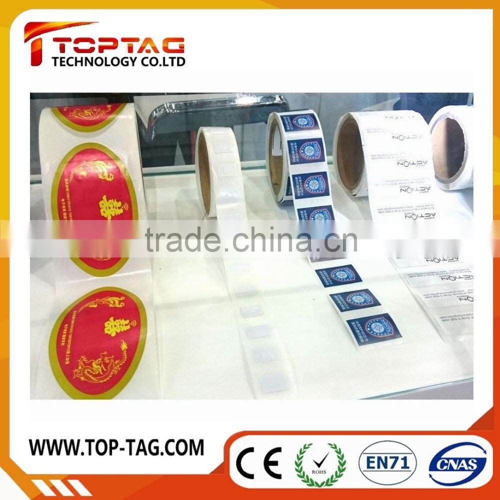 ISO14443A 13.56mhz Passive HF RFID NFC wet inlay in chip Topaz512