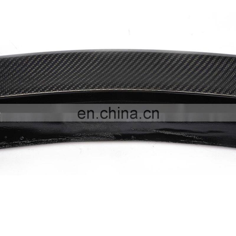 Carbon Trunk Spoiler Lip 2008-2013 W204 C200 C250 C300 C350 C63 AMG fit for benz 08-13