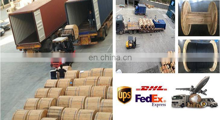 Factory Supplier Fibra optik kabel figure 8 g657a2 single-mode optical fiber glasvezel netten draad kabel serat optik g652