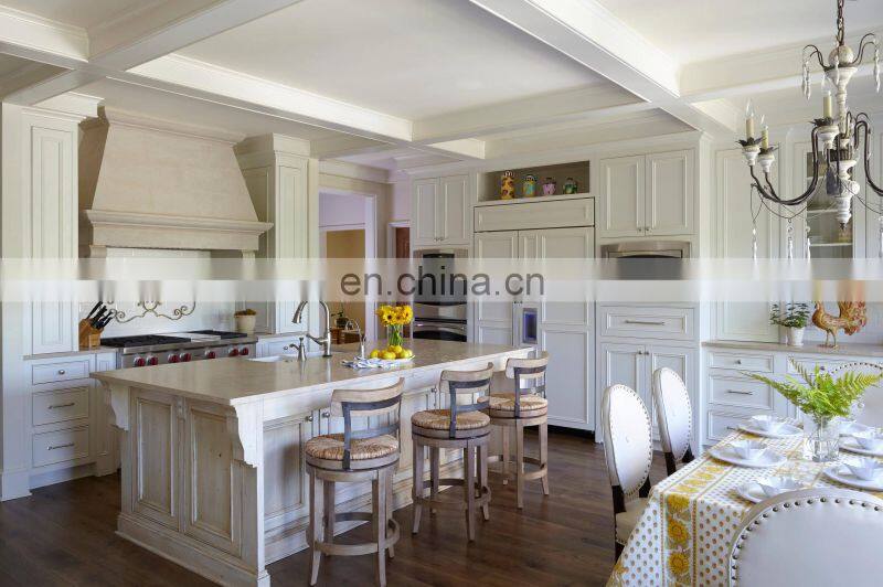 Home furniture Modern wooden kitchen cabinet designs for prefab house