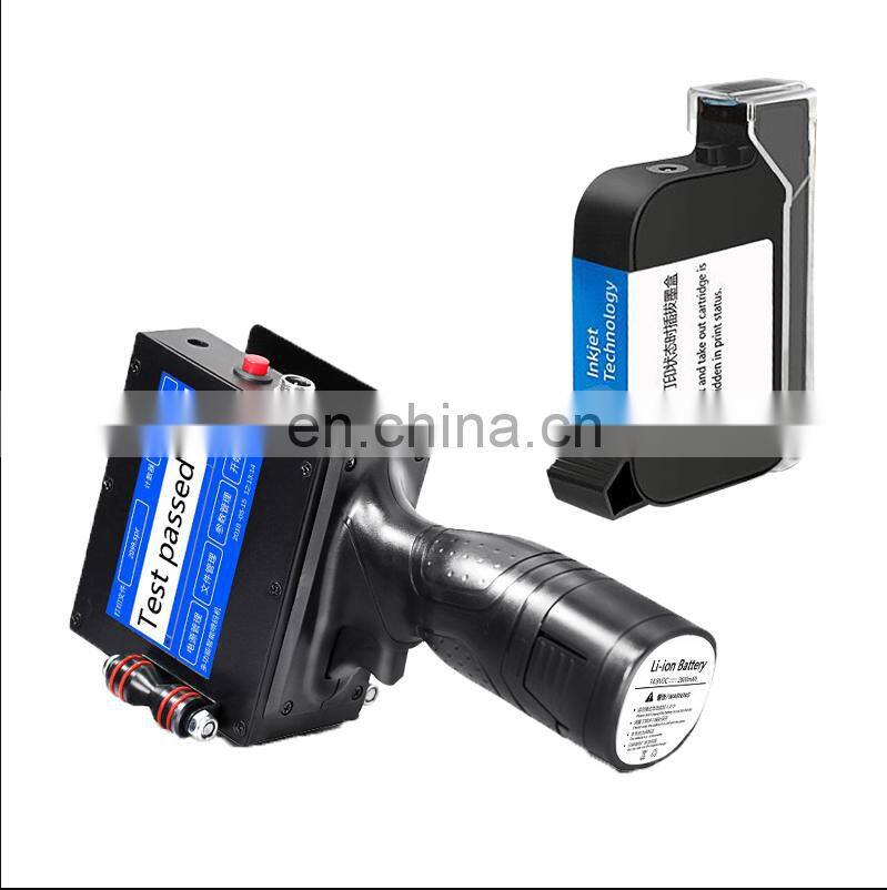 M3S English Version + Original Quick Drying Ink Cartridge Optional Ink Color Handheld Inkjet Printer