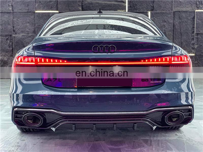 Runde New Arrival Kits For Audi A7 Upgrade Bctxw Style Carbon Fiber Body Kit Front Lip Rear Lip Spoiler