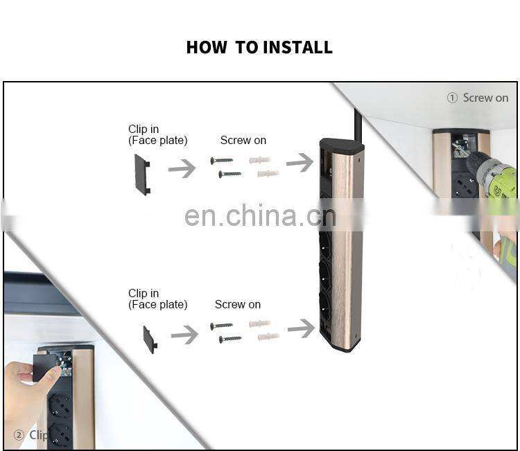 European Universal outlets for Cupboard