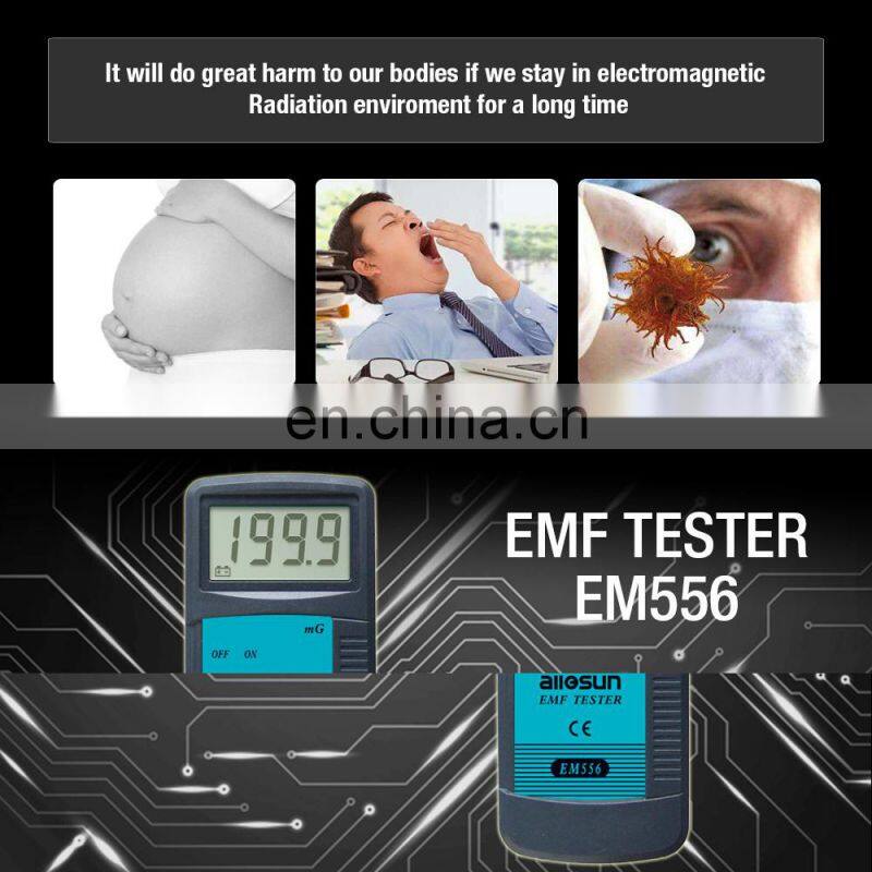 September Sale Factory Supply Electromagnetic Waves Detector EMF tester milligauss detector wholesale