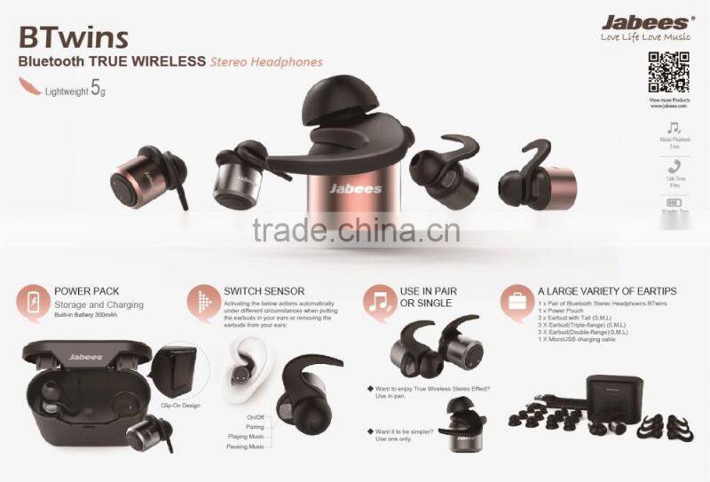 Special Offer True Wireless Stereo Bluetooth Headsets dual or single use