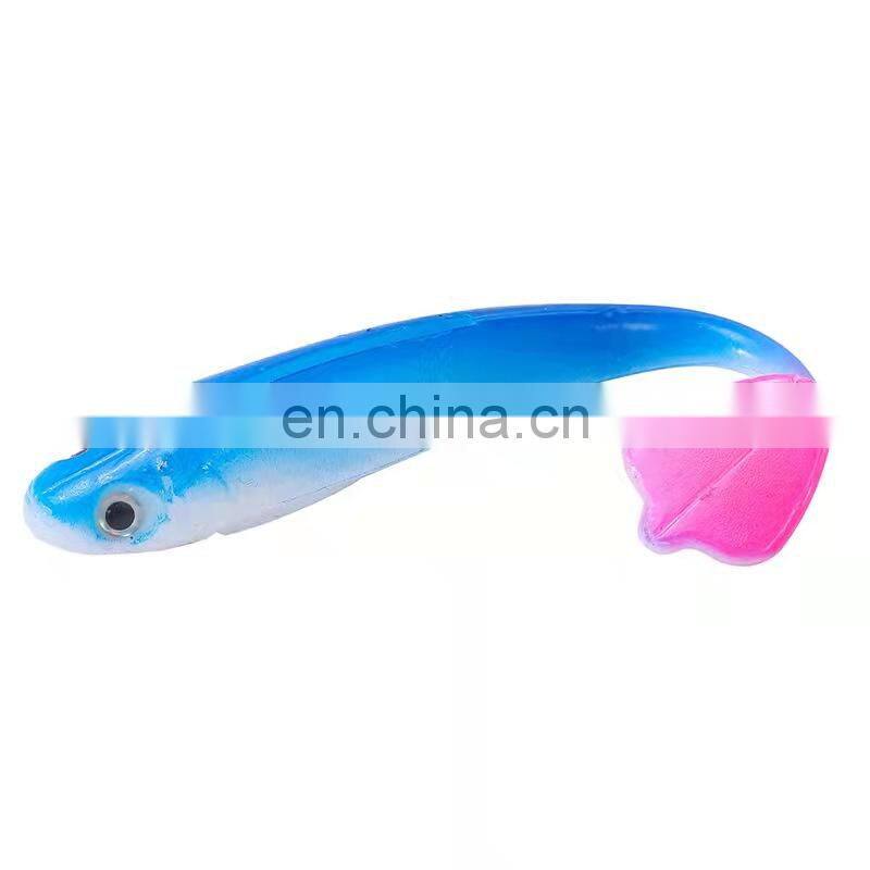 Byloo 2022 New 14 Colors Burst Larva Soft Bait 5.5cm / 7.5cm / 10cm Larva Rubber Fishing Lure With Cheapest Price