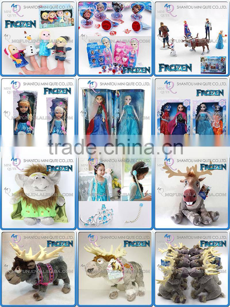 Mini Qute new hot sales 33 cm Kawaii cartoon stuffed plush Frozen doll princess anna & elsa olaf girsl kids children gift toy