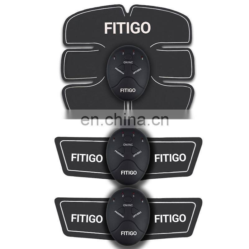 WHOLESALE FITIGO  XT5 ULTIMATE  Ultimate EMS ABS & Arms Muscle Simulator HIPS Training Home Abdominal Trainer Set