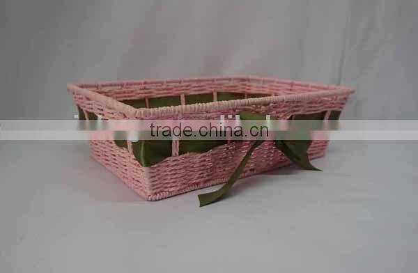 handmade gift paper basket