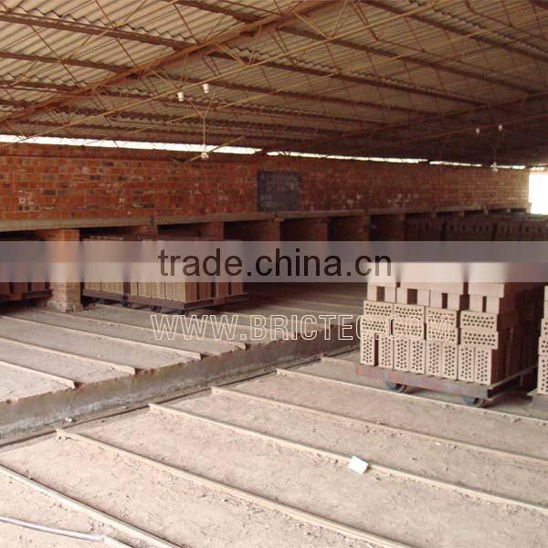High effiency clay brick drying machine
