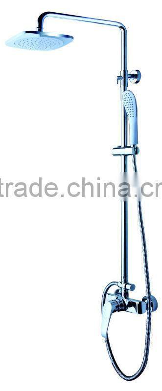 NICOR 6802 Fashion Design Copper Wall Mounted Chrome Plated Bathroom Bathtub Mixer