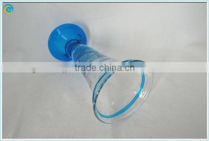 hurricane candle holder with stem,fish candle holder