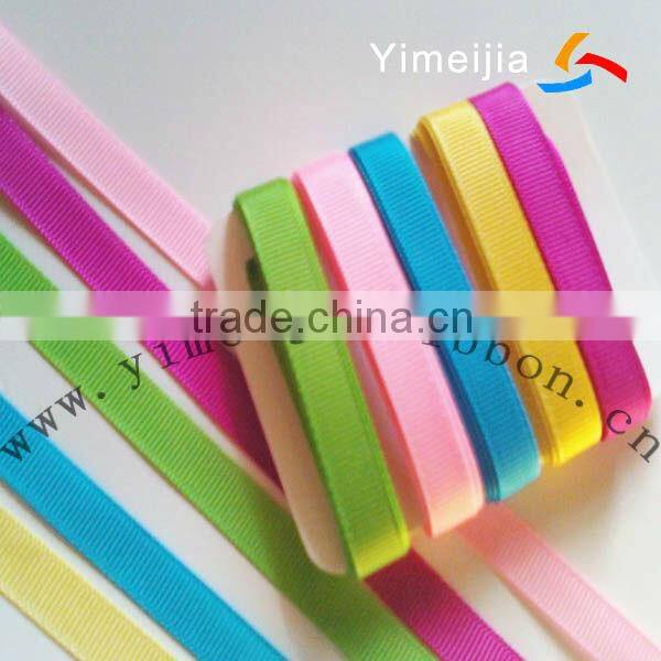 no shrinkage polyester grosgrain ribbon
