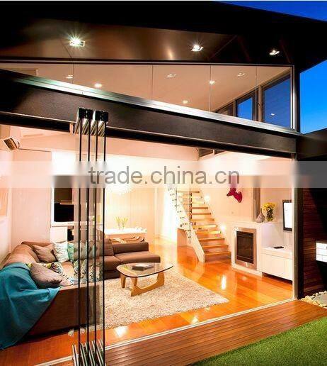 FD-9000M China high quality separate panel special design hotel frame folding glass door