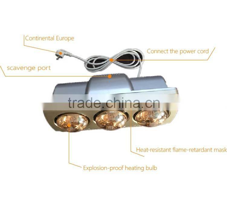 Luxurious electric Wall Mounted Bathroom Heater lamps LP03