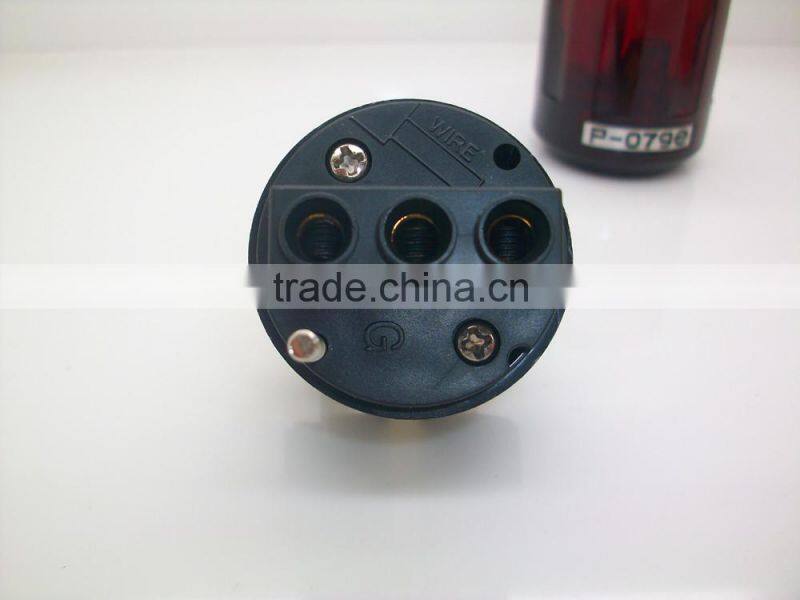 Top technology UL Listed Schuko sound plug connector/Germany loud speaker plug/EU speaker plug