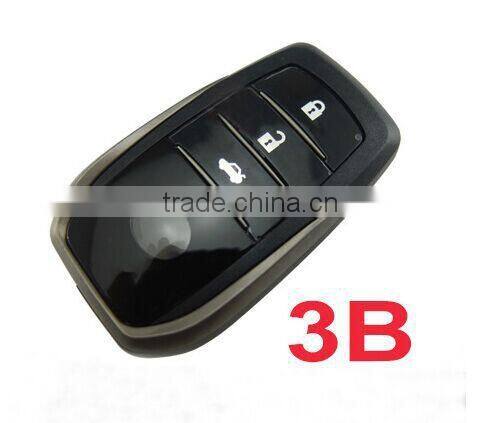 High quality Smart Remote Key Shell 3 Button For Toyota Corolla Camry Crown