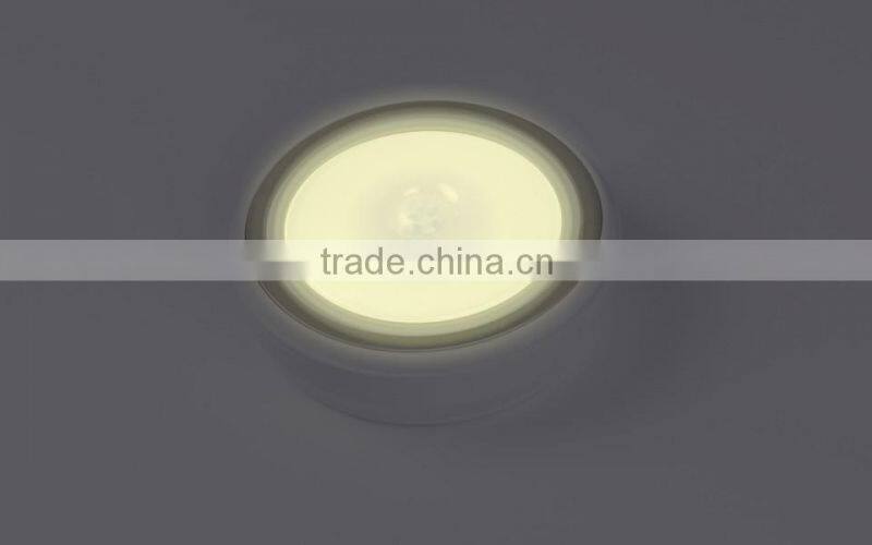 Human sensing induction light for orridor aisle storage room