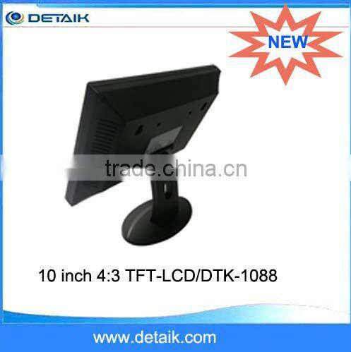 DTK-1088T USB HD Input 10 Inch TFT LCD Car TV Monitor