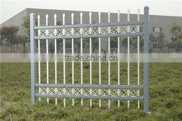wrought iron steel fence from manufacturer