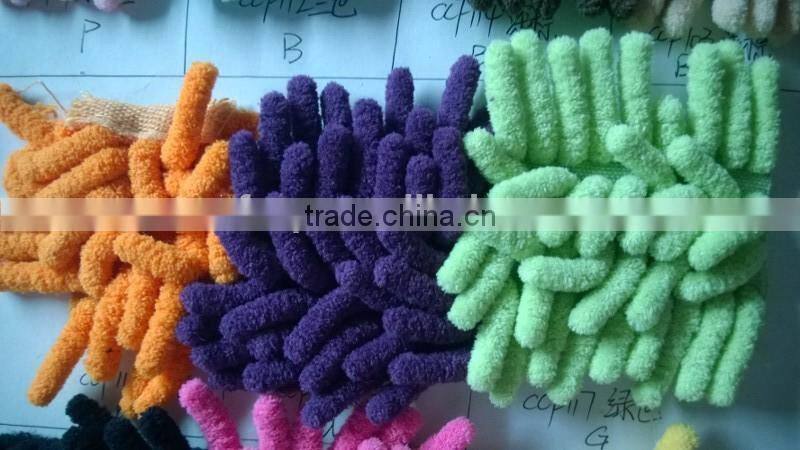 100 polyester anti-slip mini bath mat