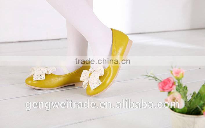 2015 Country Style Girl Princess Shoes Kids Single Shoes Children Best Choice