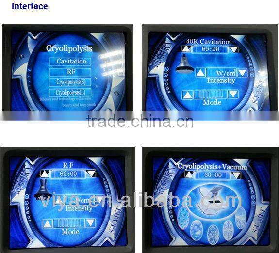 VY-Q6 Water pump multifunctional cryo rf Cavitation liposuction machine