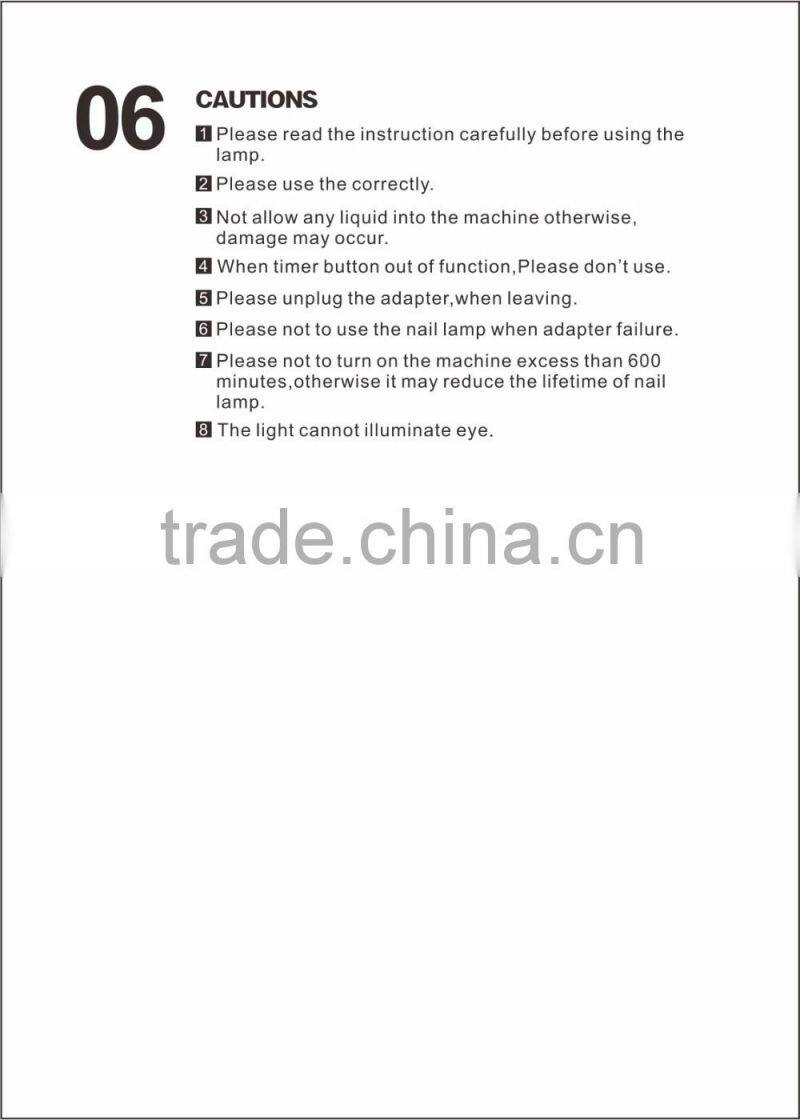 New Professional Sunshine light led nail lamp dryer with hand sensor