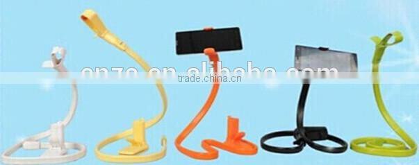 NEW!! creative neck coil bracket Which shape bracker queer selfie stick mobile phones stand holder