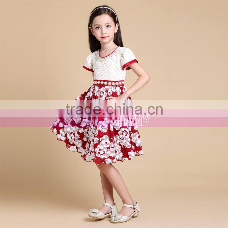 Girls Fashion Casual Frock Designs Dresses for Children 7 Years