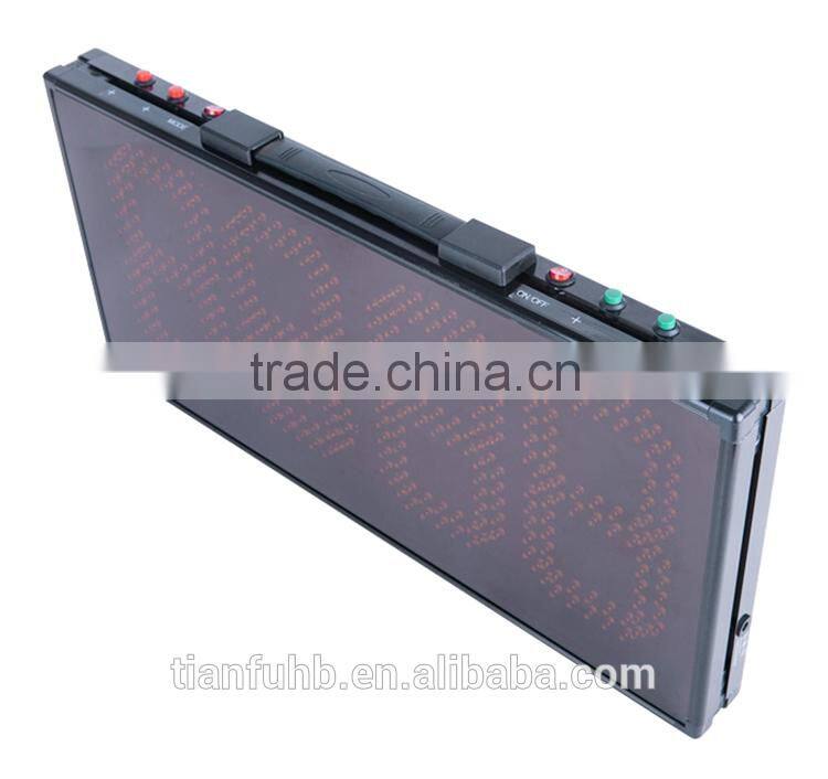 portable soccer substitution board/digital soccer board