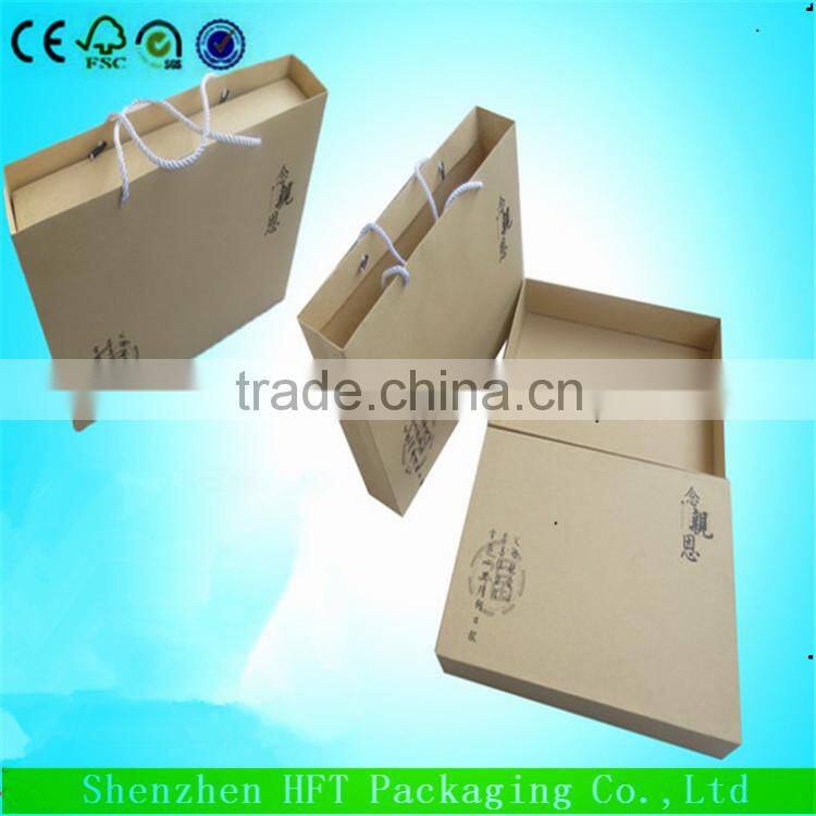 Simple Good Look brown kraft paper box for sale