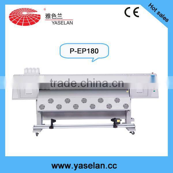 Yaselan factory manufacture 1.8m EP DX5 Eco Solvent Printer