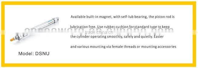 Stainless steel Pneumatic Air Cylinder, MI series