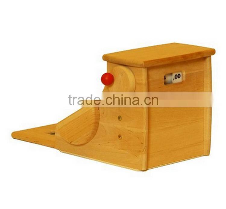 Child Care Center Role Play Handmade Wooden Kids Cash Register Toy