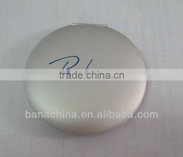 Fashion round Aluminum double side nice mirror