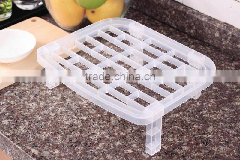 PP 20*18*6.5 Kitchen tools plastic dish rack/kitchen rack