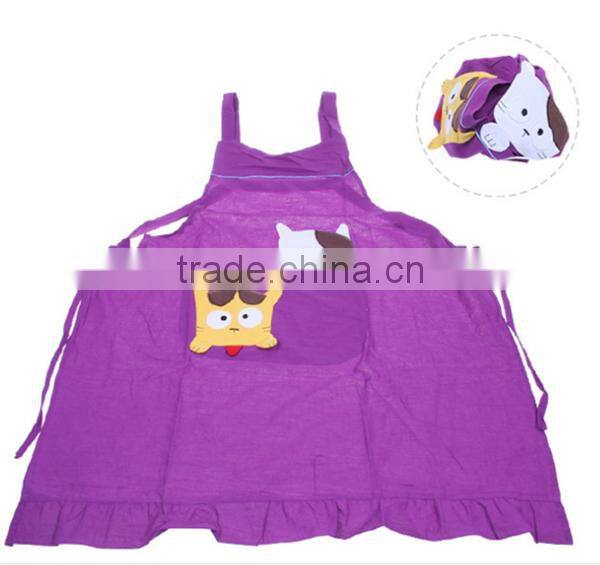 hot fashion 100 cotton quick dry printed short waist apron