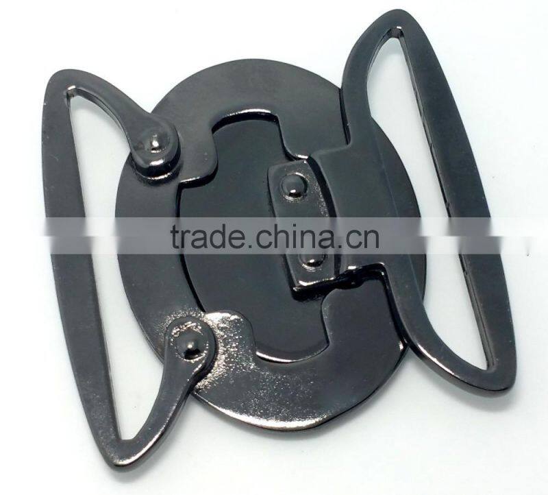 Swimwear Buckle Front closure Metal Buckle Belt Buckle