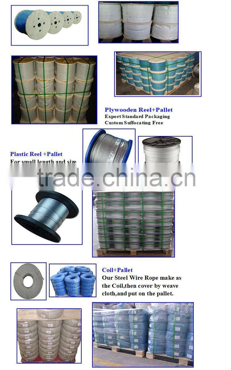china steel prices fence steel wire rope