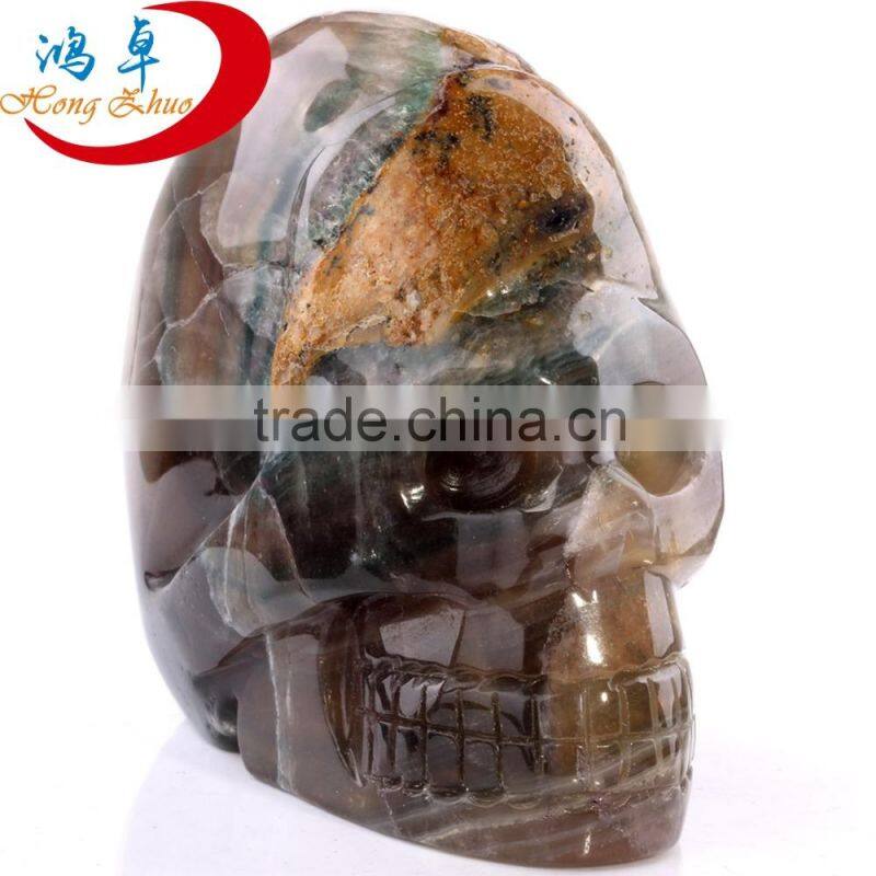 wholesale gemstone skull crystal skull for gifts