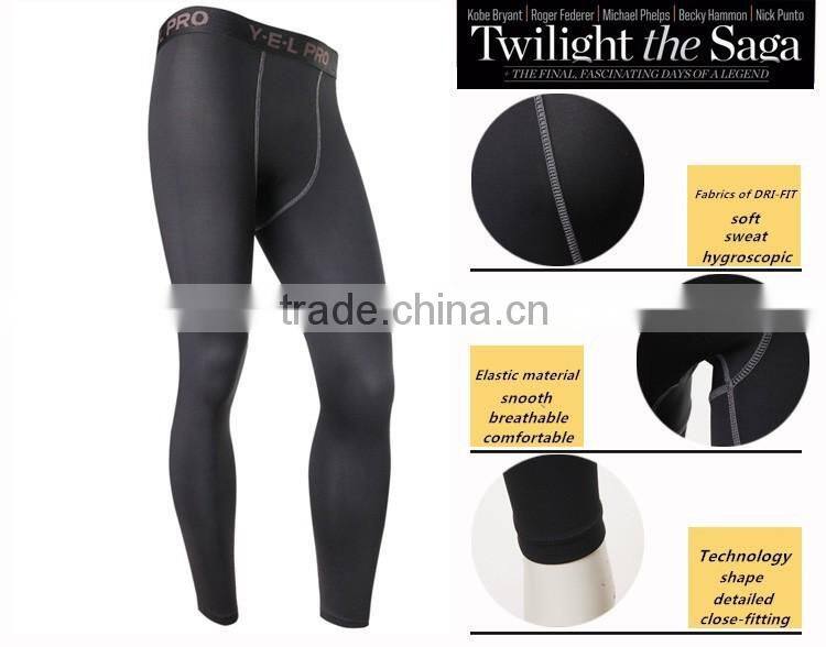 Compression Men Tights Gym Fitness Pants Professional Sports High Elasticity Running Joggers Fit Tights Leggings 1010