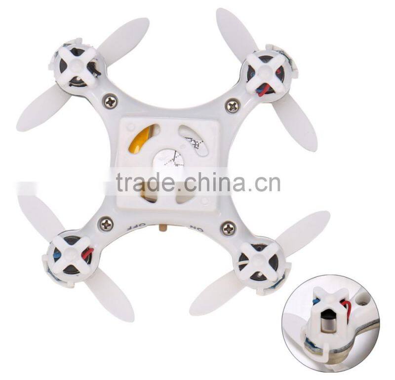 High Quality 6 axis 2.4G 4CH RC Quacopter helicopter Mini Done RC Toy Gold
